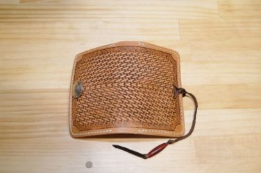 バスケット柄のコインホルダー画像2