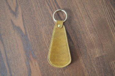 ベルギー革の靴べらキーホルダー3