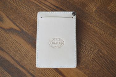 ヌメ革カードケース(両面仕様)3