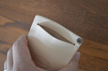 ヌメ革カードケース(両面仕様)4