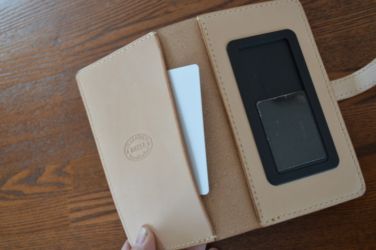 スマホケースイタリアンレザーダブル4