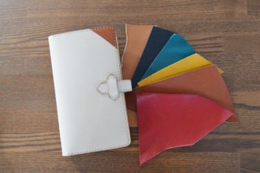 スマホケースイタリアンレザーダブル7