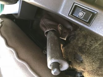 ランクル60サイドブレーキブーツ6